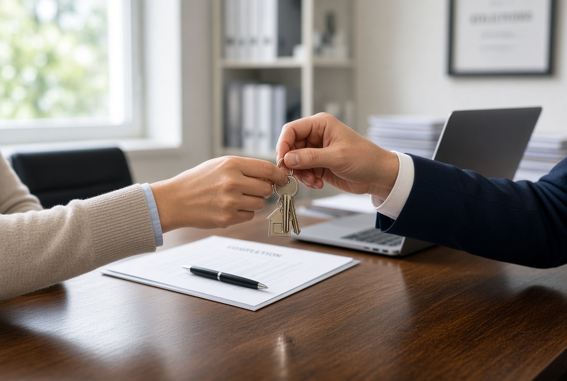 What is completion in buying or selling a house